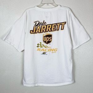 44 Dale Jarrett Nascar Racing UPS White Tshirt